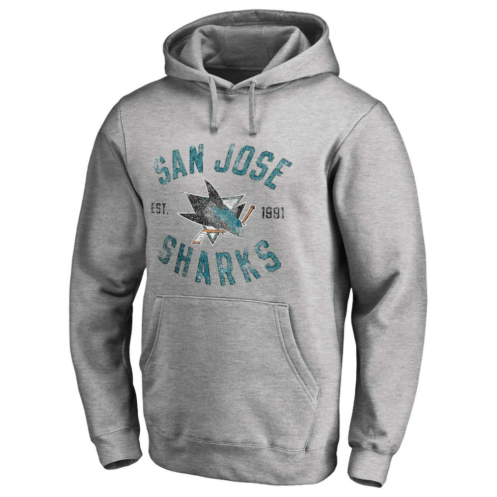 San Jose Sharks Heritage Pullover Hoodie For Sale