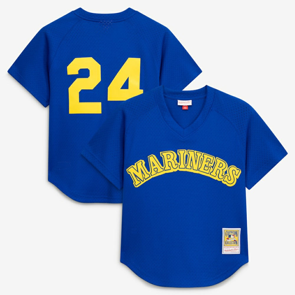 Ken Griffey Jr. Seattle Mariners Mitchell & Ness Authentic Batting Practice Jersey | MLB On Sale
