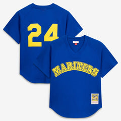 Ken Griffey Jr. Seattle Mariners Mitchell & Ness Authentic Batting Practice Jersey | MLB On Sale