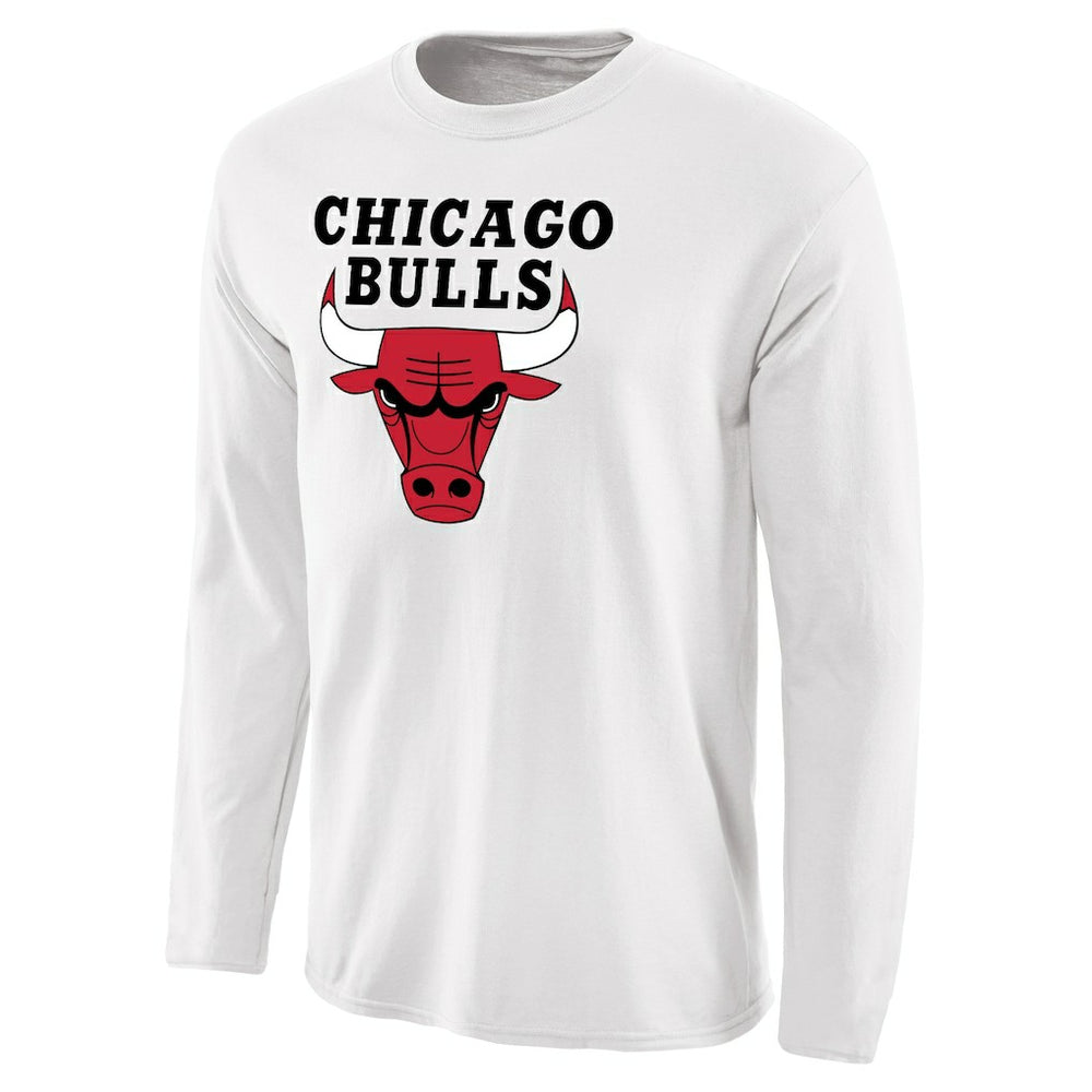 Chicago Bulls Primary Logo Long Sleeve T-Shirt sale On Sale