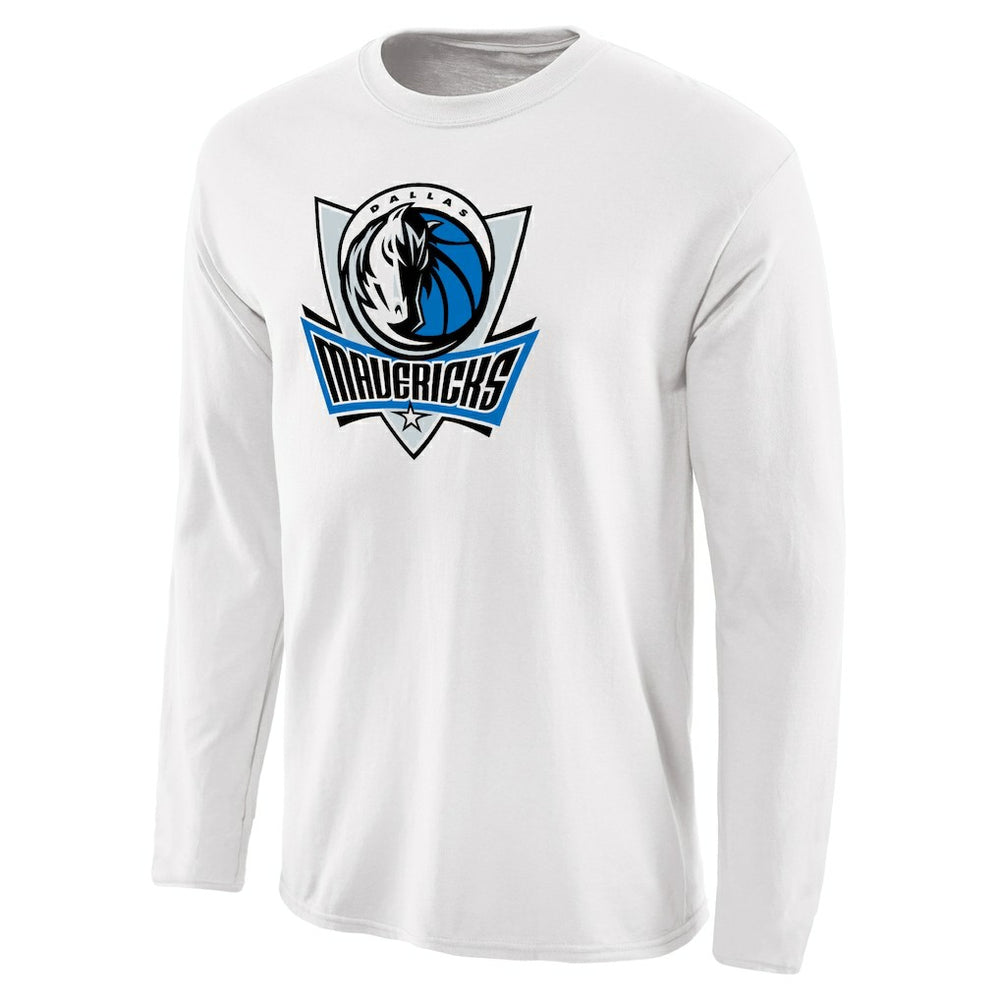 Dallas Mavericks Primary Logo Long Sleeve T-Shirt sale On Sale