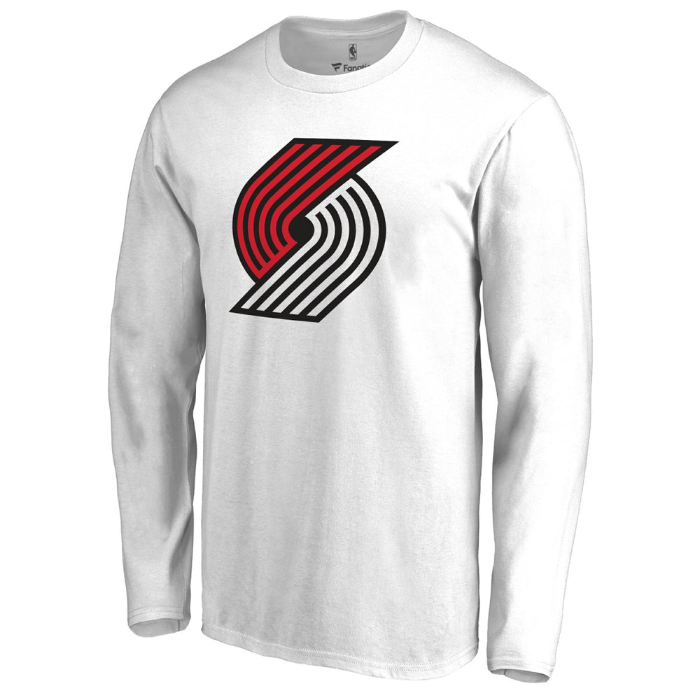 Portland Trail Blazers Primary Logo Long Sleeve T-Shirt Online