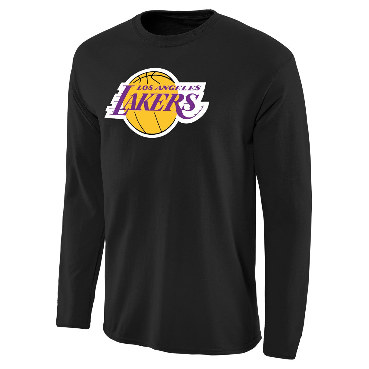 Los Angeles Lakers Primary Logo II Long Sleeve T-Shirt On Sale