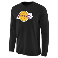 Los Angeles Lakers Primary Logo II Long Sleeve T-Shirt On Sale