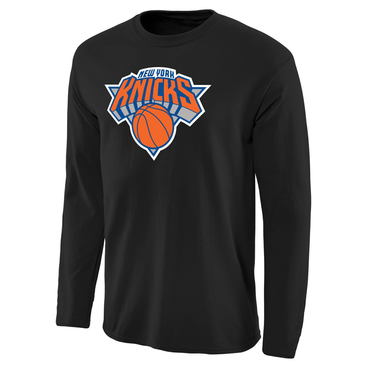 New York Knicks Primary Logo Long Sleeve T-Shirt On Sale