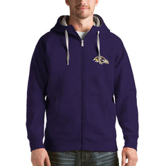 Baltimore Ravens  Antigua Victory Full-Zip Hoodie