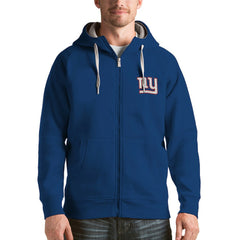 New York Giants  Antigua Victory Full-Zip Hoodie