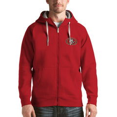 San Francisco 49ers  Antigua Victory Full-Zip Hoodie
