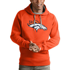 Denver Broncos  Antigua Victory Pullover Hoodie