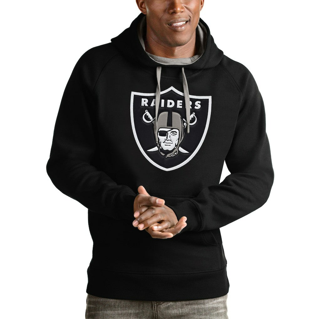 Las Vegas Raiders  Antigua Victory Pullover Hoodie
