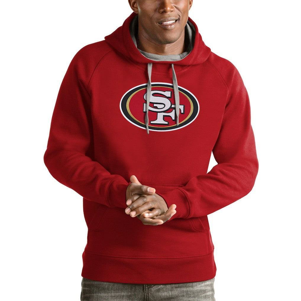 San Francisco 49ers  Antigua Victory Pullover Hoodie