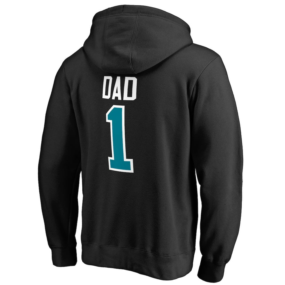 Charlotte Hornets #1 Dad Pullover Hoodie For Sale