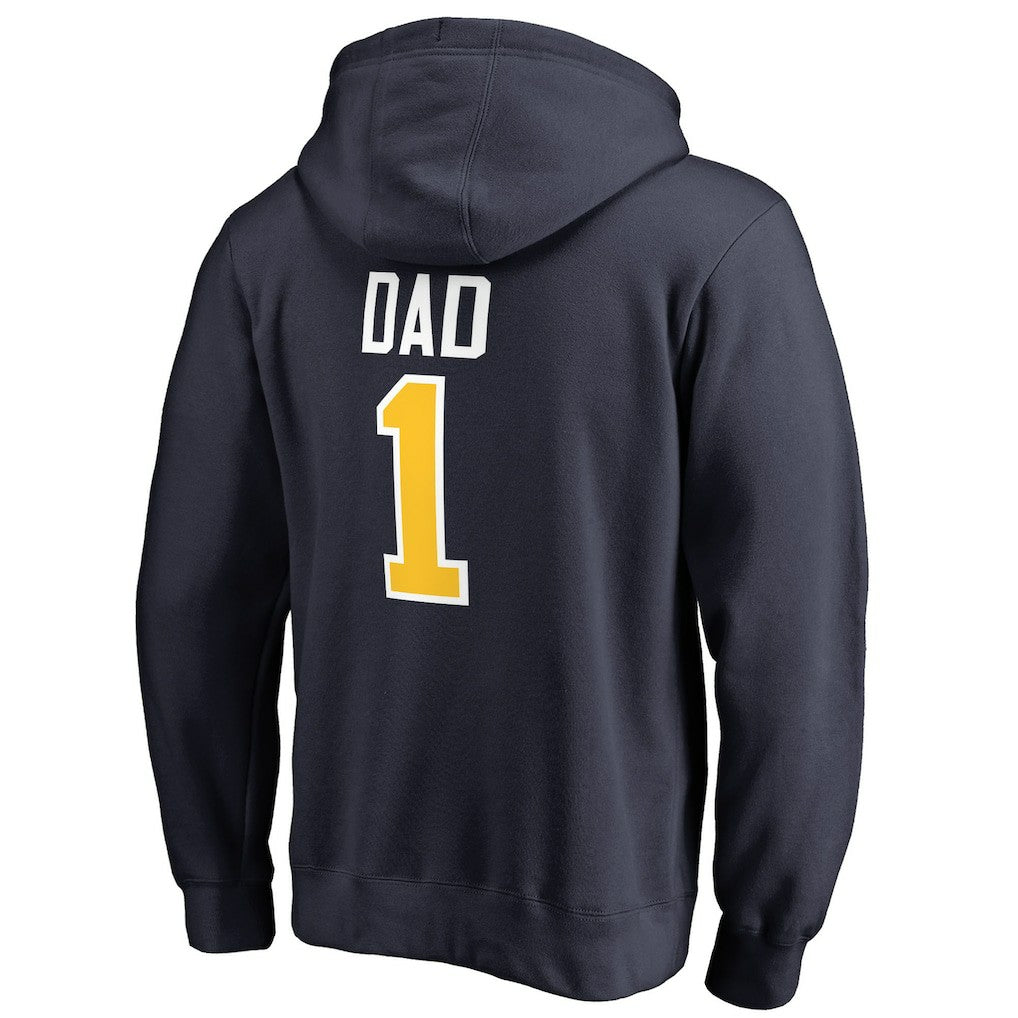 Denver Nuggets #1 Dad Pullover Hoodie sale On Sale