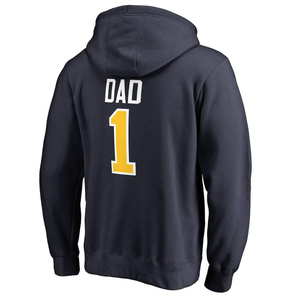 Denver Nuggets #1 Dad Pullover Hoodie sale On Sale