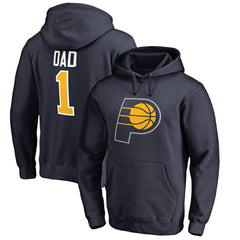Indiana Pacers #1 Dad Pullover Hoodie Discount