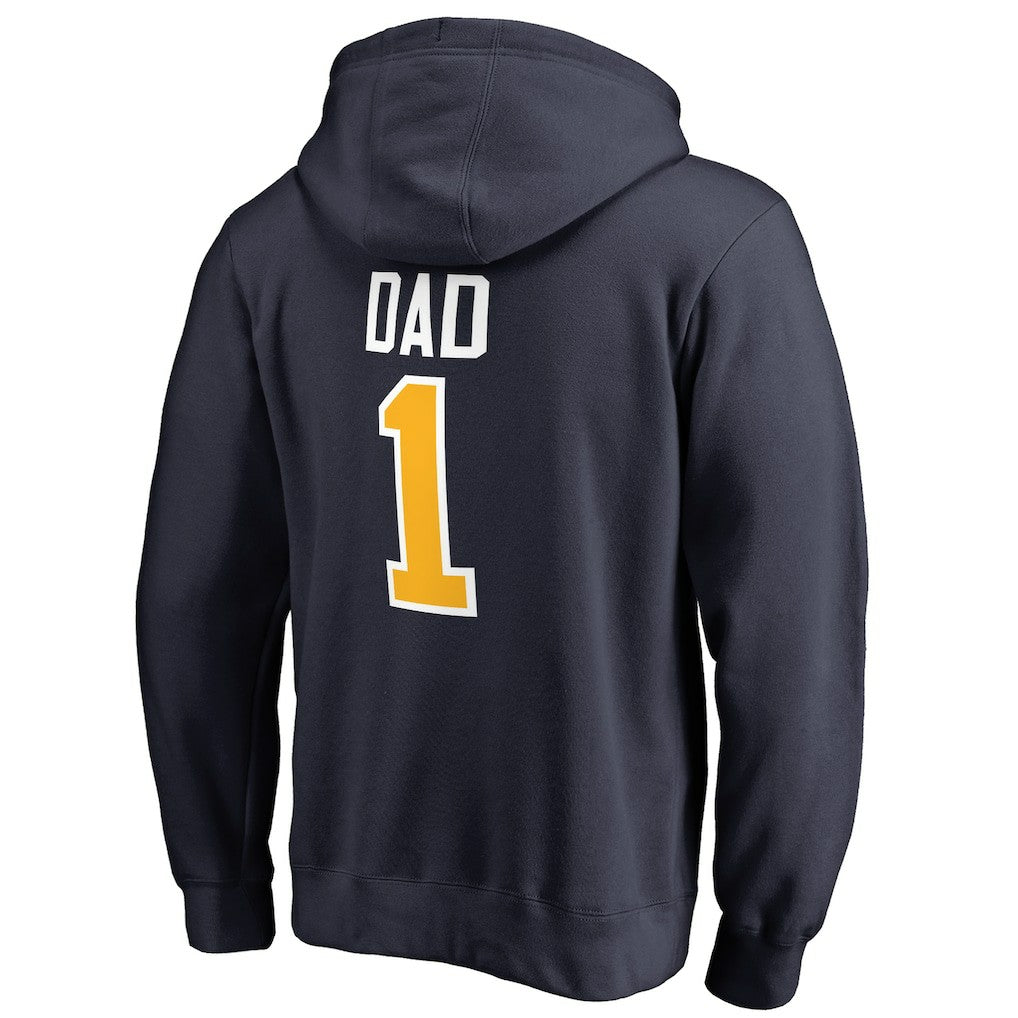 Indiana Pacers #1 Dad Pullover Hoodie Discount