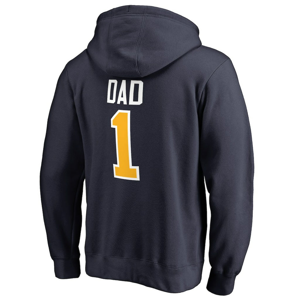 Indiana Pacers #1 Dad Pullover Hoodie Discount