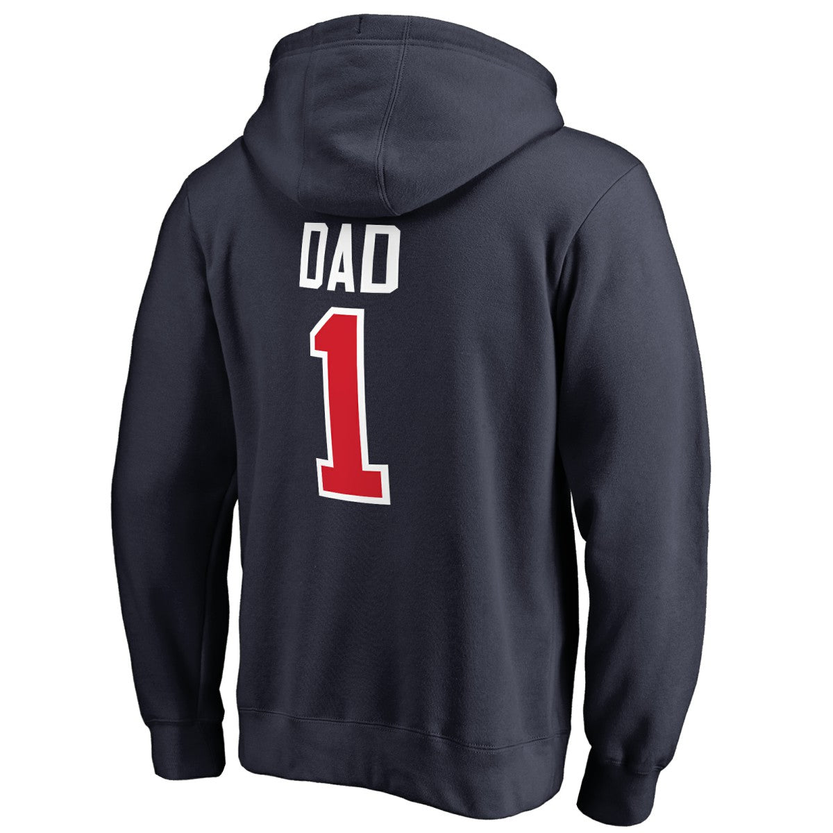 Washington Wizards #1 Dad Pullover Hoodie Outlet