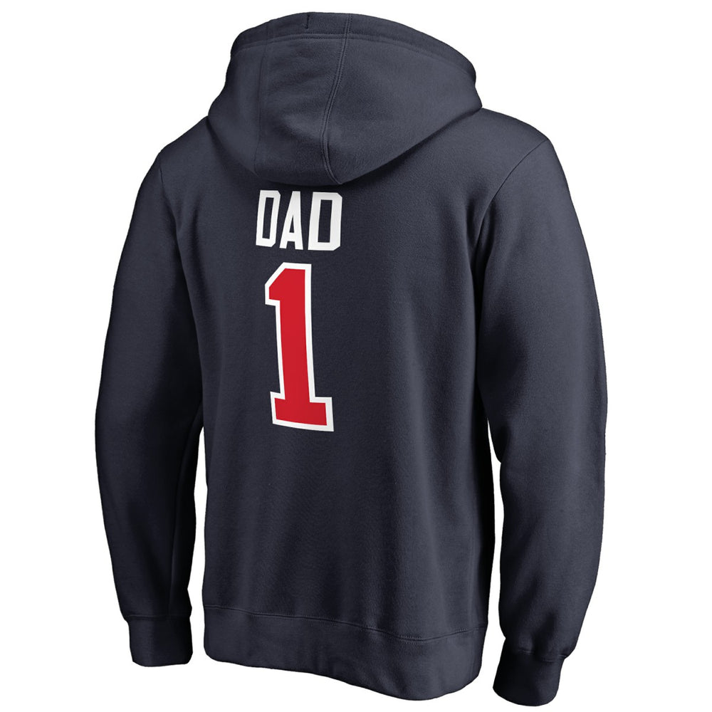 Washington Wizards #1 Dad Pullover Hoodie Outlet