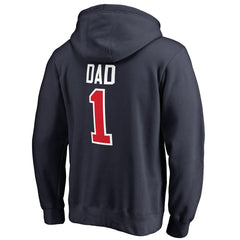 Washington Wizards #1 Dad Pullover Hoodie Outlet