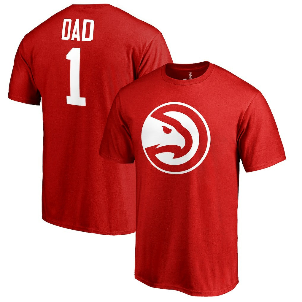 Atlanta Hawks #1 Dad T-Shirt New