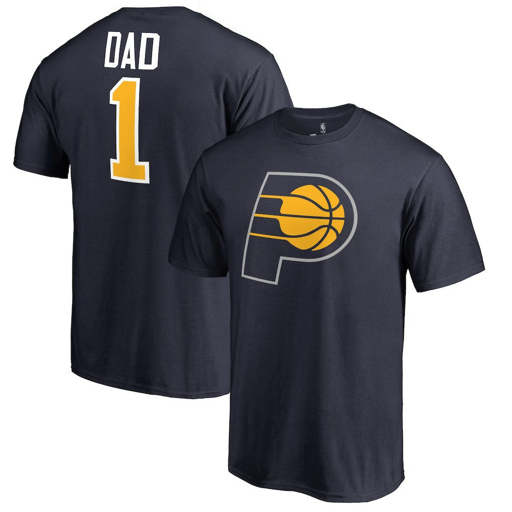 Indiana Pacers #1 Dad T-Shirt Outlet