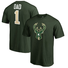 Milwaukee Bucks #1 Dad T-Shirt Discount
