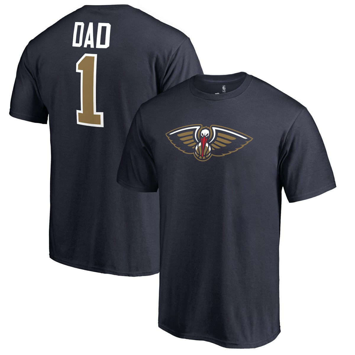 New Orleans Pelicans #1 Dad T-Shirt Discount