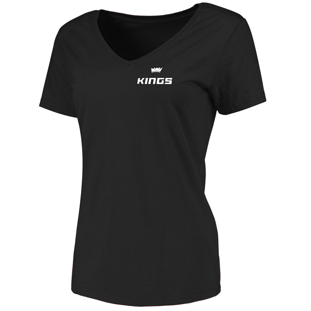 Sacramento Kings Women's Logo V-Neck T-Shirt On Sale