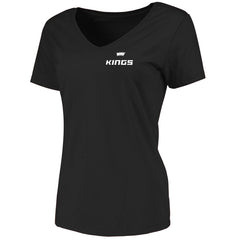 Sacramento Kings Women's Logo V-Neck T-Shirt On Sale
