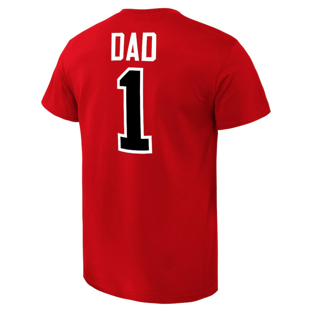 Chicago Bulls #1 Dad T-Shirt sale Discount