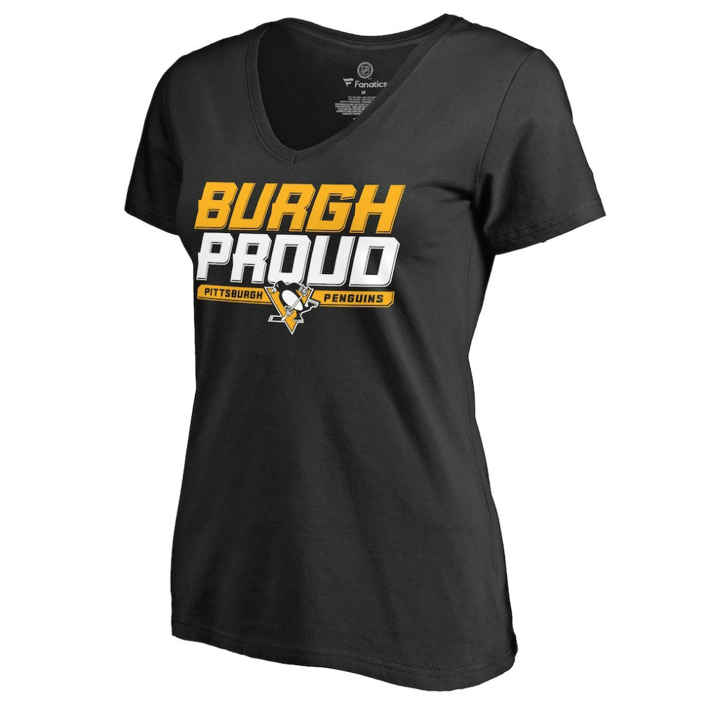 Pittsburgh Penguins Women's Hometown Collection Burgh Proud T-Shirt Discount