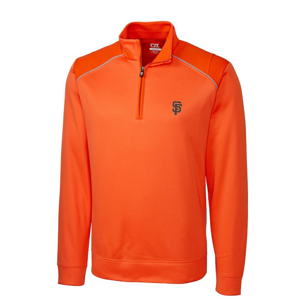 San Francisco Giants Cutter & Buck Ridge WeatherTec Half-Zip Pullover Jacket | MLB For sale