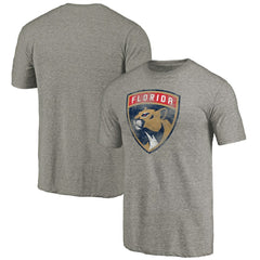 Florida Panthers New Logo Tri-Blend T-Shirt On Sale