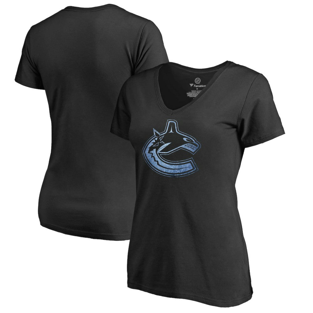 Vancouver Canucks Women's Pond Hockey T-Shirt For Sale