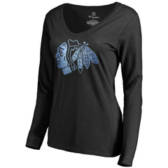 Chicago Blackhawks Women's Pond Hockey Long Sleeve T-Shirt Outlet