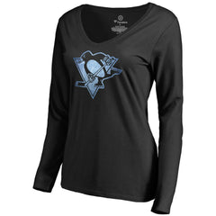 Pittsburgh Penguins Women's Pond Hockey Long Sleeve T-Shirt Sale