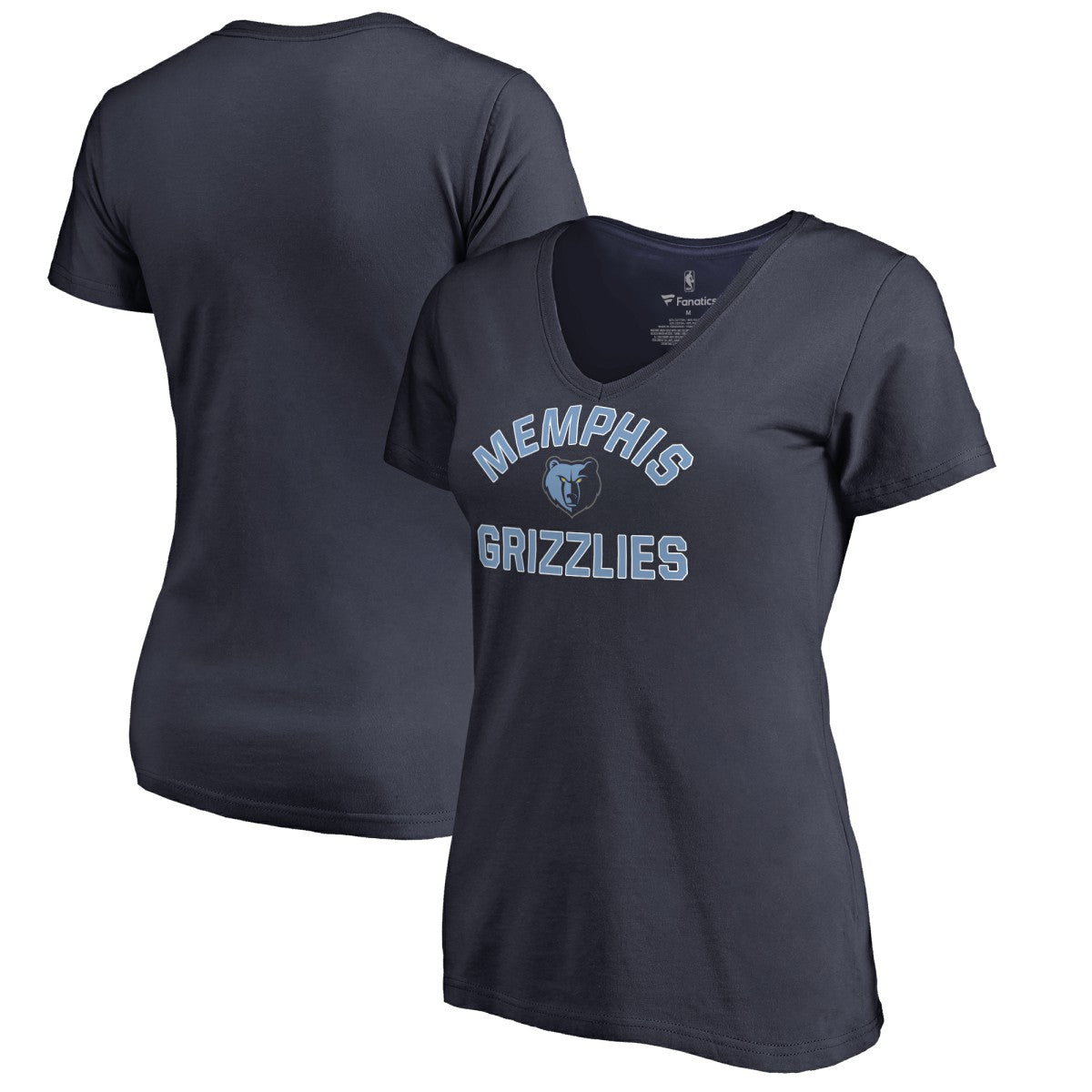 Memphis Grizzlies Women's Overtime V-Neck T-Shirt For Sale
