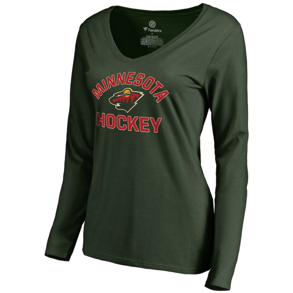 Minnesota Wild Women's Overtime Long Sleeve T-Shirt On Sale