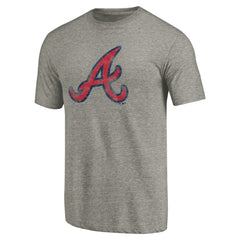 Atlanta Braves Distressed Team 2 Tri-Blend T-Shirt | MLB US