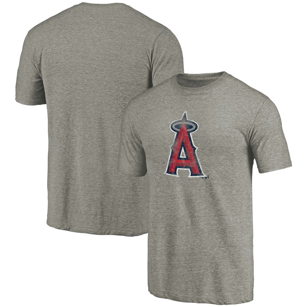 Los Angeles Angels Distressed Team Tri-Blend T-Shirt | MLB Discount