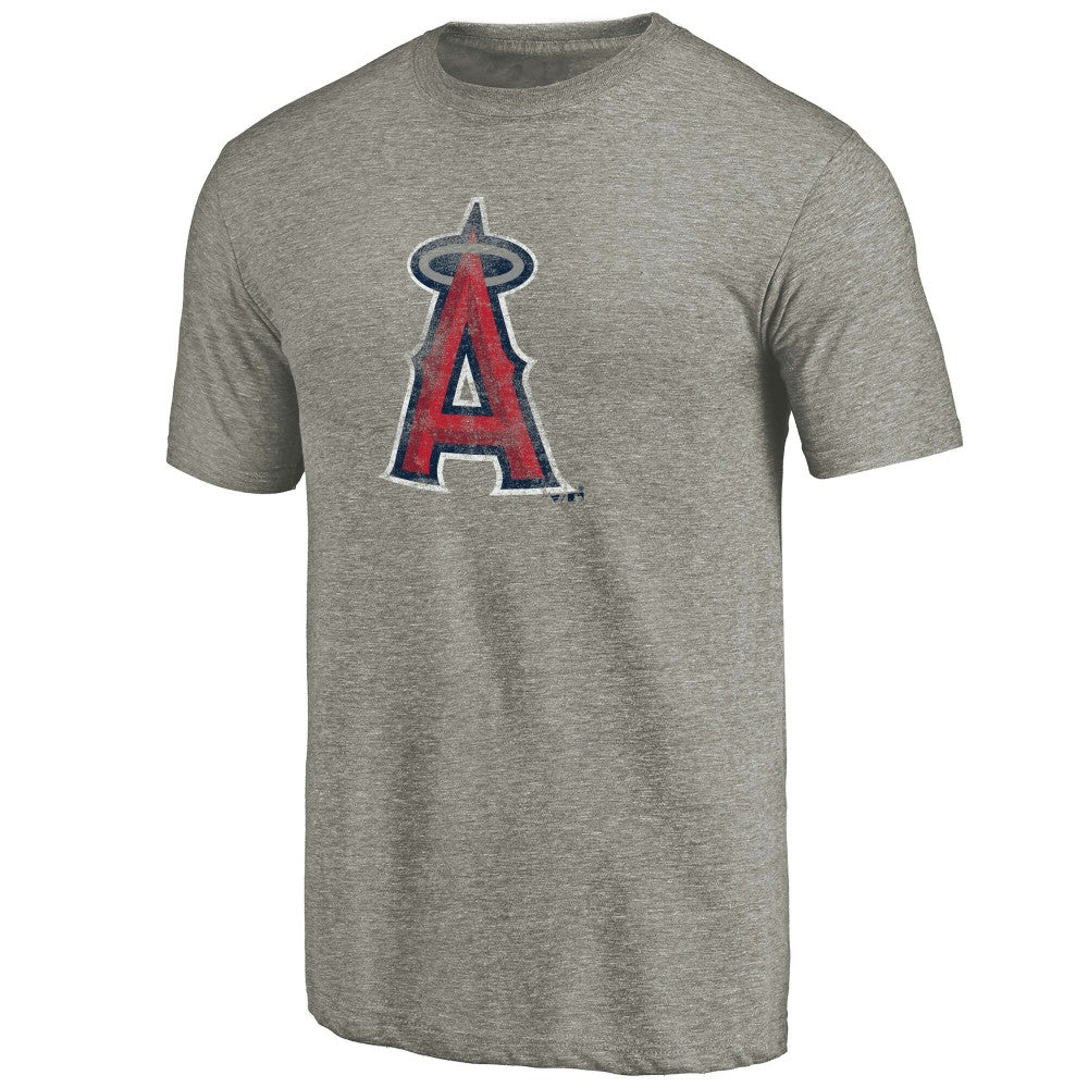 Los Angeles Angels Distressed Team Tri-Blend T-Shirt | MLB Discount