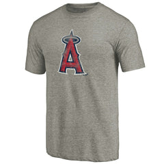 Los Angeles Angels Distressed Team Tri-Blend T-Shirt | MLB Discount
