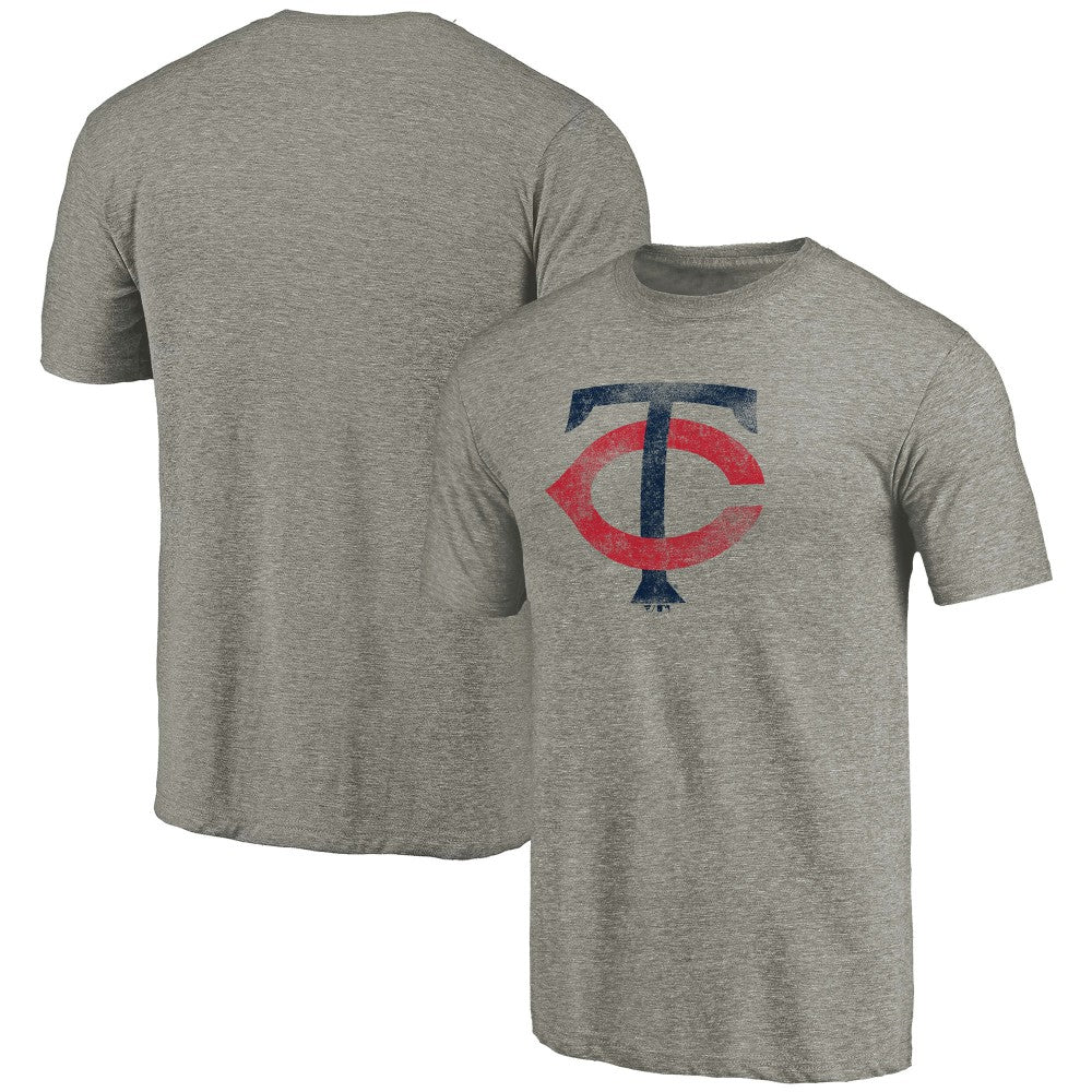Minnesota Twins Distressed Team Tri-Blend T-Shirt | MLB US
