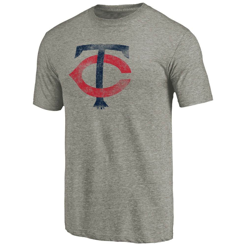 Minnesota Twins Distressed Team Tri-Blend T-Shirt | MLB US