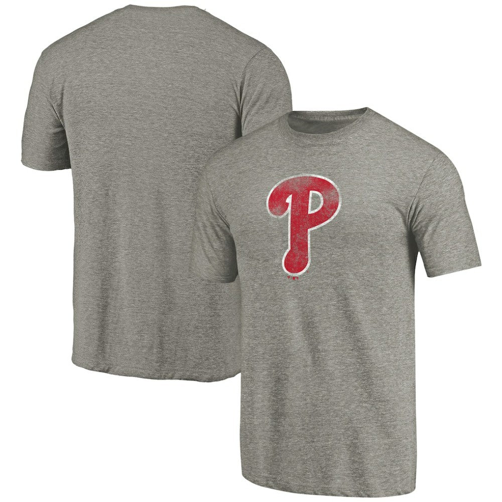 Philadelphia Phillies Distressed Team Tri-Blend T-Shirt | MLB Discount