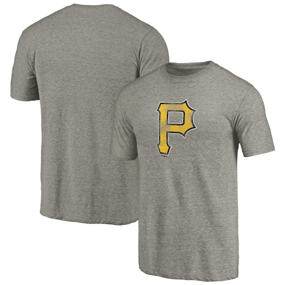 Pittsburgh Pirates Distressed Team Tri-Blend T-Shirt | MLB Online