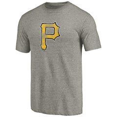 Pittsburgh Pirates Distressed Team Tri-Blend T-Shirt | MLB Online