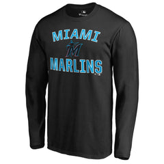 Miami Marlins Victory Arch Long Sleeve T-Shirt | MLB Shop