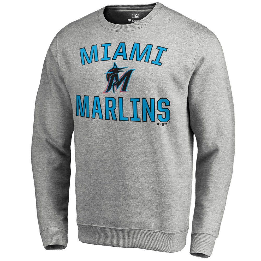 Miami Marlins Victory Arch Pullover Sweatshirt | MLB Discount